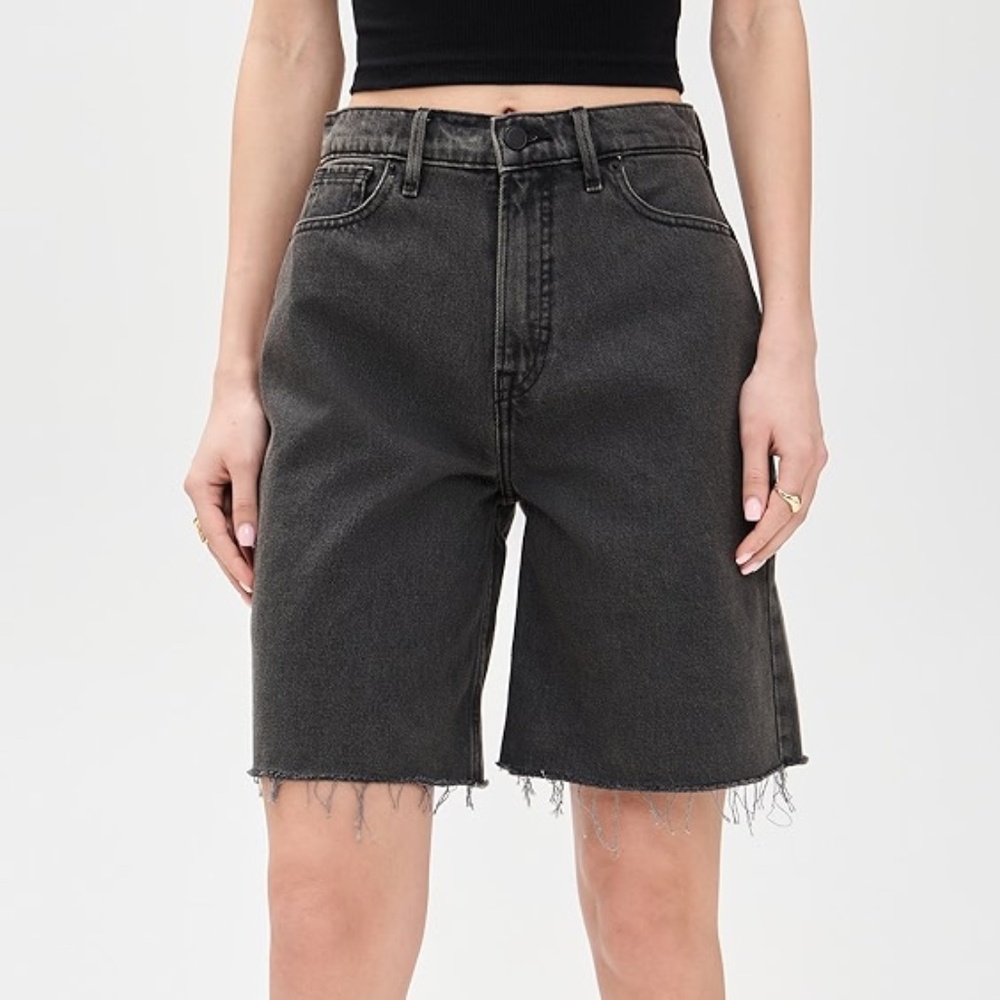 Reformation black ALLIE JEAN shorts size 25